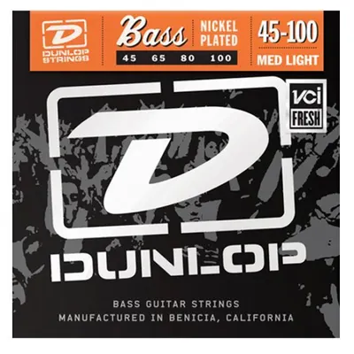 Dunlop 베이스기타 스트링 Nickel Plated Medium [DBN45105] (045-105)