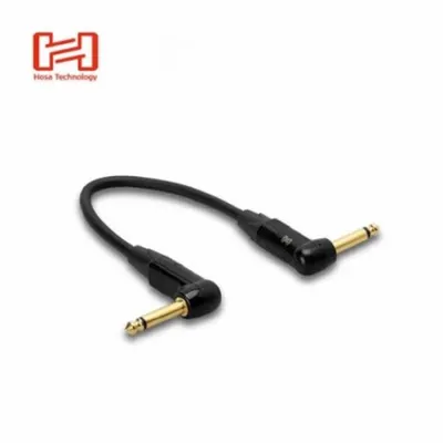 [HOSA] 호사 CGK-001RR Edge Guitar Cable - 뉴트릭 스트레이트 라이트앵글 0.3m (12in)