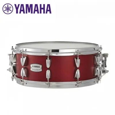 Yamaha 스네어 드럼 Tour Custom 14x5.5 Maple TMS1455 Candy Apple Satin
