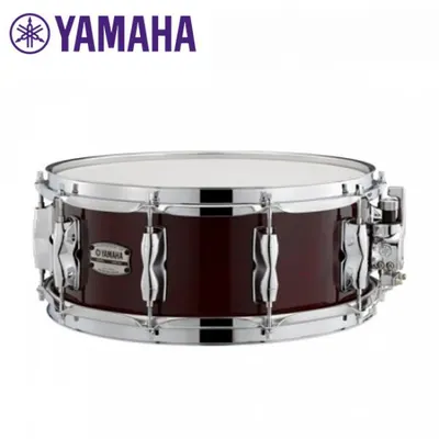 Yamaha 스네어 드럼 Recording Custom 14x5.5 Birch RBS1455 Classic Walnut