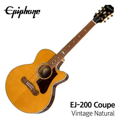 에피폰 Epiphone 통기타 J-200EC Studio Parlor Vintage Natural (EEJPVNGH3)