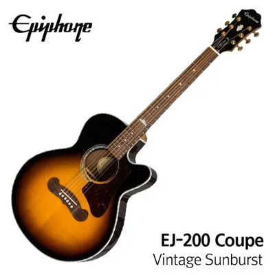 에피폰 Epiphone 통기타 J-200EC Studio Parlor Vintage Sunburst (EEJPVSGH3)