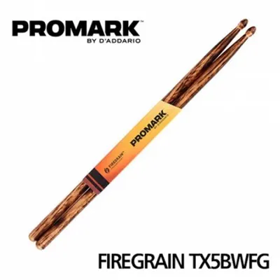 Promark 프로마크 드럼스틱 FIREGRAIN TX5BWFG 파이어그레인 5B
