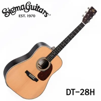 시그마기타 Sigma 통기타 DT-28H Plus 탑솔리드