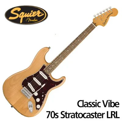 Squier 일렉기타 Classic Vibe 70s Stratocaster LRL NAT Natural (037-4020-521)
