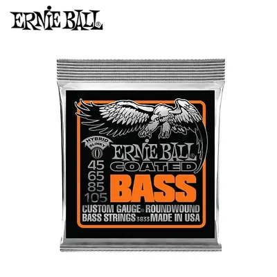 어니볼 Ernie Ball 베이스기타줄 Slinky Coated Electric Bass 045-105 [P03833]