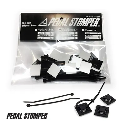 PedalStomper CableTie & Mount Set Std (마운트 20개, 케이블타이 25개)