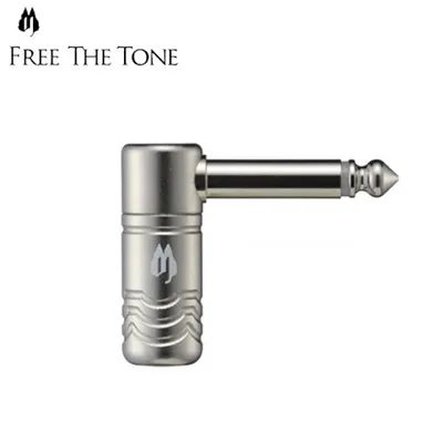 Free The Tone 플러그 Solderless Plug SHORT Nickel Angle for CUI-6550 (SL-FL-SHRT-NI-P)