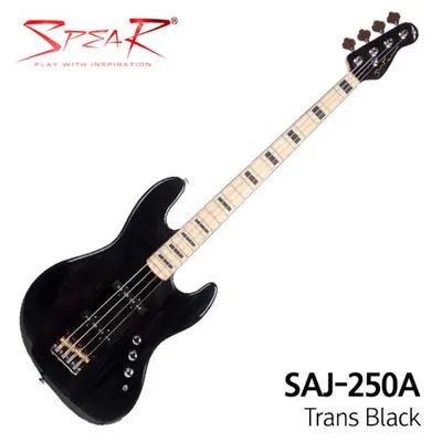 Spear 스피어 일렉베이스 SAJ-250A Trans Black