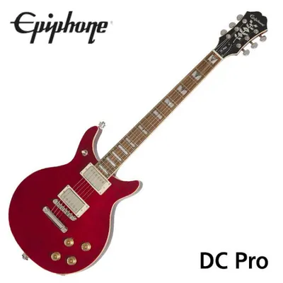 에피폰 Epiphone 일렉기타 DC Pro Black Cherry (ENG2BCNH1)