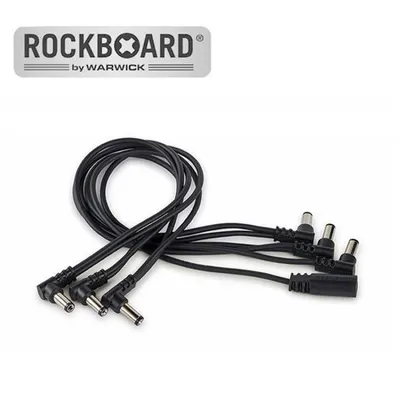 RockBoard DC파워케이블 Flat Daisy Chain Cable 6 Outputs (POWER DC6)