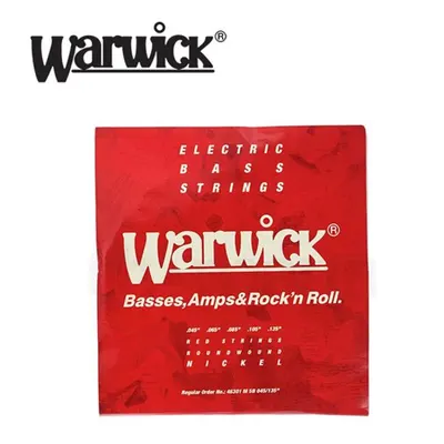 Warwick 베이스기타 스트링 RED Label Nickel 5현 (045-135)
