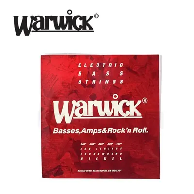 Warwick 베이스기타 스트링 RED Label Nickel 5현 (040-130)