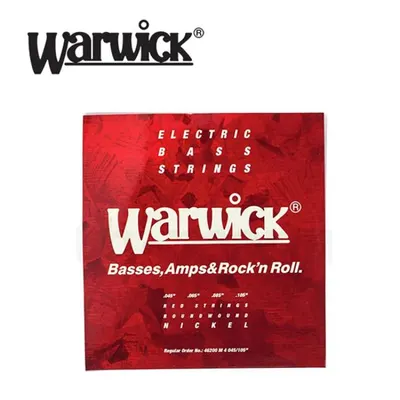 Warwick 베이스기타 스트링 RED Label Nickel 4현 (045-105)