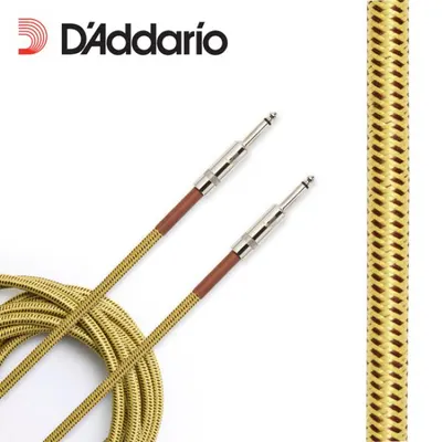 Daddario 케이블 Braided Instrument Cable TWEED [PW-BG-10]
