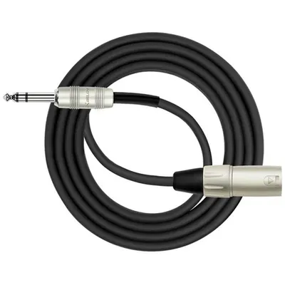 Kirlin Original XLR케이블 MP-483PR 3m BK (XLR Male->55 TRS)