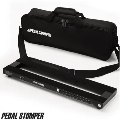 '충전식' 파워가 보드안에 내장! 9V~24V까지 지원! [PedalStomper] PS12800 페달스톰퍼 파워보드 - 심플케이스
