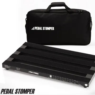 '충전식' 파워가 보드안에 내장! 9V~24V까지 지원! [PedalStomper] PS25600파워보드 - 심플케이스