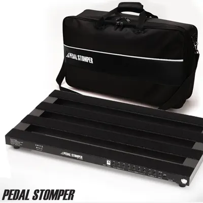 '충전식' 파워가 보드안에 내장! 9V~24V까지 지원! [PedalStomper] PS25600파워보드 - 디럭스케이스