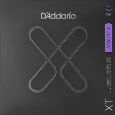 Daddario 다다리오 어쿠스틱스트링 [XTAPB1152] XT Acoustic Phosphor Bronze Custom Light (11-52)