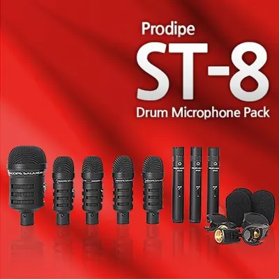 Prodipe 드럼마이크 ST-8