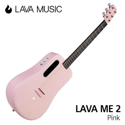 LAVAMUSIC 라바기타 LAVA ME 2 Freeboost Pink