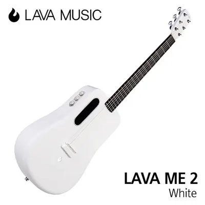 LAVAMUSIC 라바기타 LAVA ME 2 Freeboost White