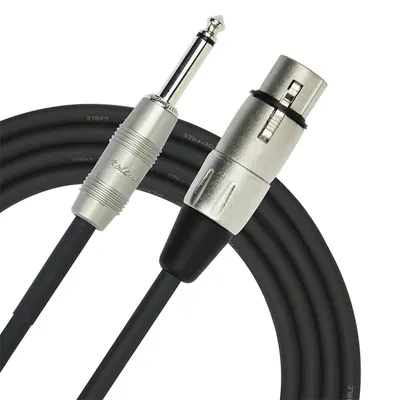 Kirlin Original XLR케이블 MP-482PR 3m BK (XLR Female->55 Mono)