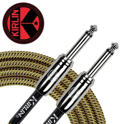 Kirlin 컬린 Entry Woven Cable 악기케이블 IWCC-201PN BYA 3M