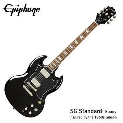 Epiphone 일렉기타 SG Standard Ebony (EISSBEBNH1)