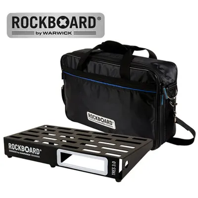 RockBoard 락보드 페달보드 & 케이스  TRES 3.0 with Pro Gig Bag  (43.2cm X 23.6cm)