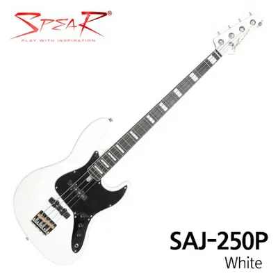Spear 스피어 일렉베이스 SAJ-250P White