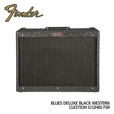 2020 펜더앰프 신제품! Fender 기타앰프 BLUES DELUXE BLACK WESTERN CLESTION G12H65 FSR (223-2209-812)