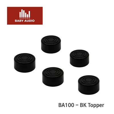 Baby Audio 베이비 오디오 풋스위치토퍼 BA100 5개 셋트 BK Topper