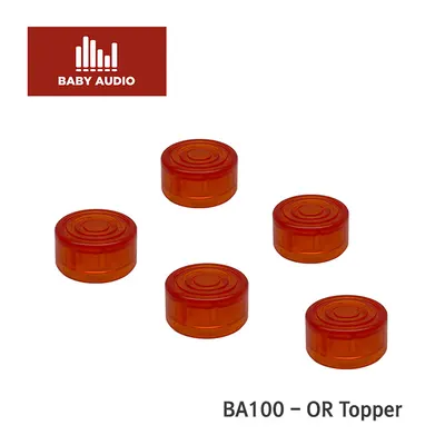 Baby Audio 베이비 오디오 풋스위치토퍼 BA100 5개 셋트 OR Topper