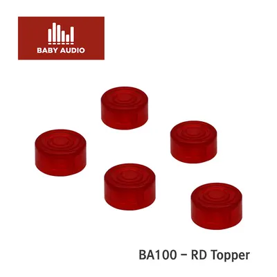 Baby Audio 베이비 오디오 풋스위치토퍼 BA100 5개 셋트 RD Topper