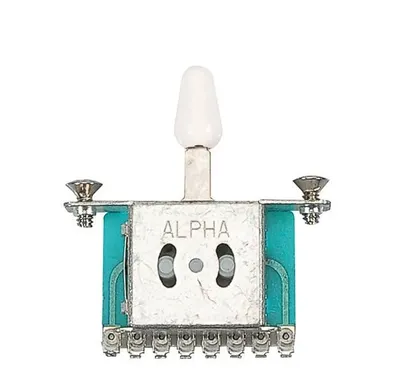 KeeperMusic 3단픽업셀렉터 Alpha 3-Ways Switch (White Tip)
