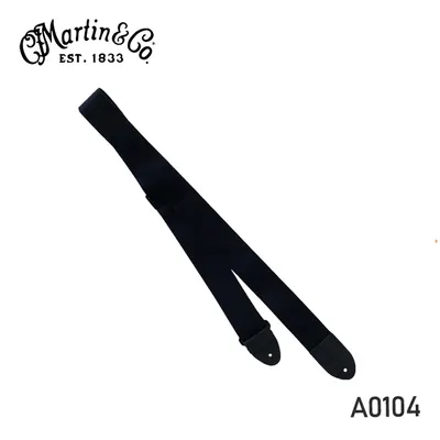 Martin 마틴 피크홀더가 있는 면 블랙 스트랩 [A0104]