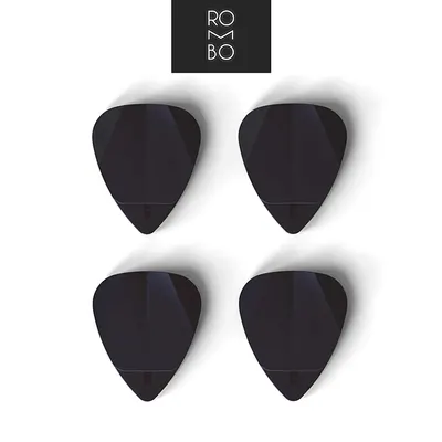 Rombo 롬보 Origami Graphite Black 피크 (0.75mm) (4개입)
