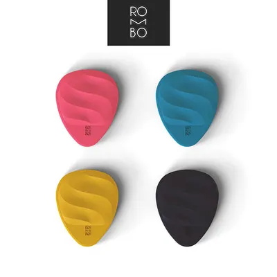 Rombo 롬보 Waves Mixed 피크 (1.25mm) (4개입)
