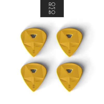 Rombo 롬보 Diamond Honey Yellow 피크 (2mm) (4개입)