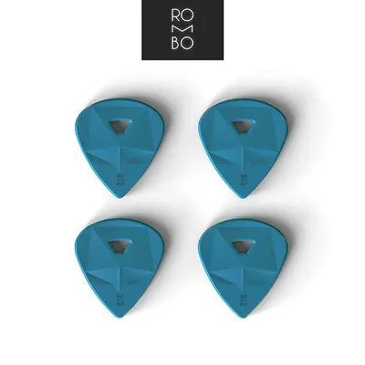 Rombo 롬보 Diamond Water Blue 피크 (2mm) (4개입)