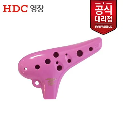 영창 HDC 오카리나 알토 핑크 YO-12P