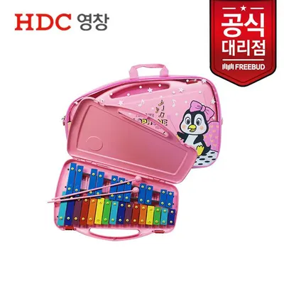 영창 HDC 실로폰 27건반 핑크 YX-27KP