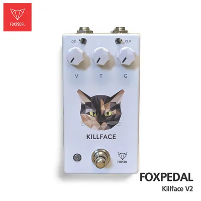 Fox Pedal 이펙터 Killface V2 (Transparent Bass Overdrive)