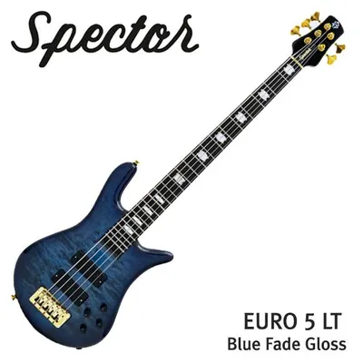 Spector 스펙터 베이스 EURO 5 LT Blue Fade Gloss 5현 (EURO5LTBFG)