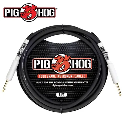 PIG HOG 기타 & 베이스 케이블 Tour Grade 1.8m  INSTRUMENT CABLE (PH6)