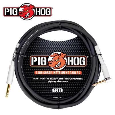 PIG HOG 기타 & 베이스 케이블 Tour Grade 3m  INSTRUMENT CABLE (PH10R)