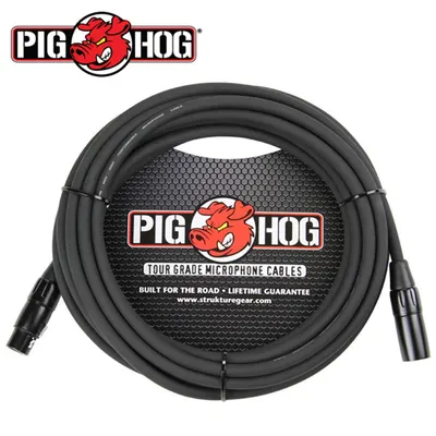 PIG HOG 마이크 케이블 Tour Grade 6m XLR CABLE (PHM20)