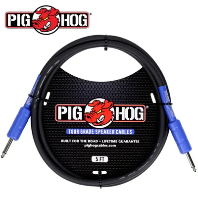 PIG HOG 스피커 케이블 Tour Grade 1.5m Speaker Cable (PHSC5)